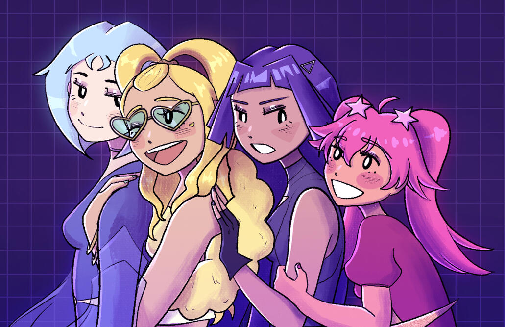 Printable for the Game Expo where Starpop Showdown debuted.