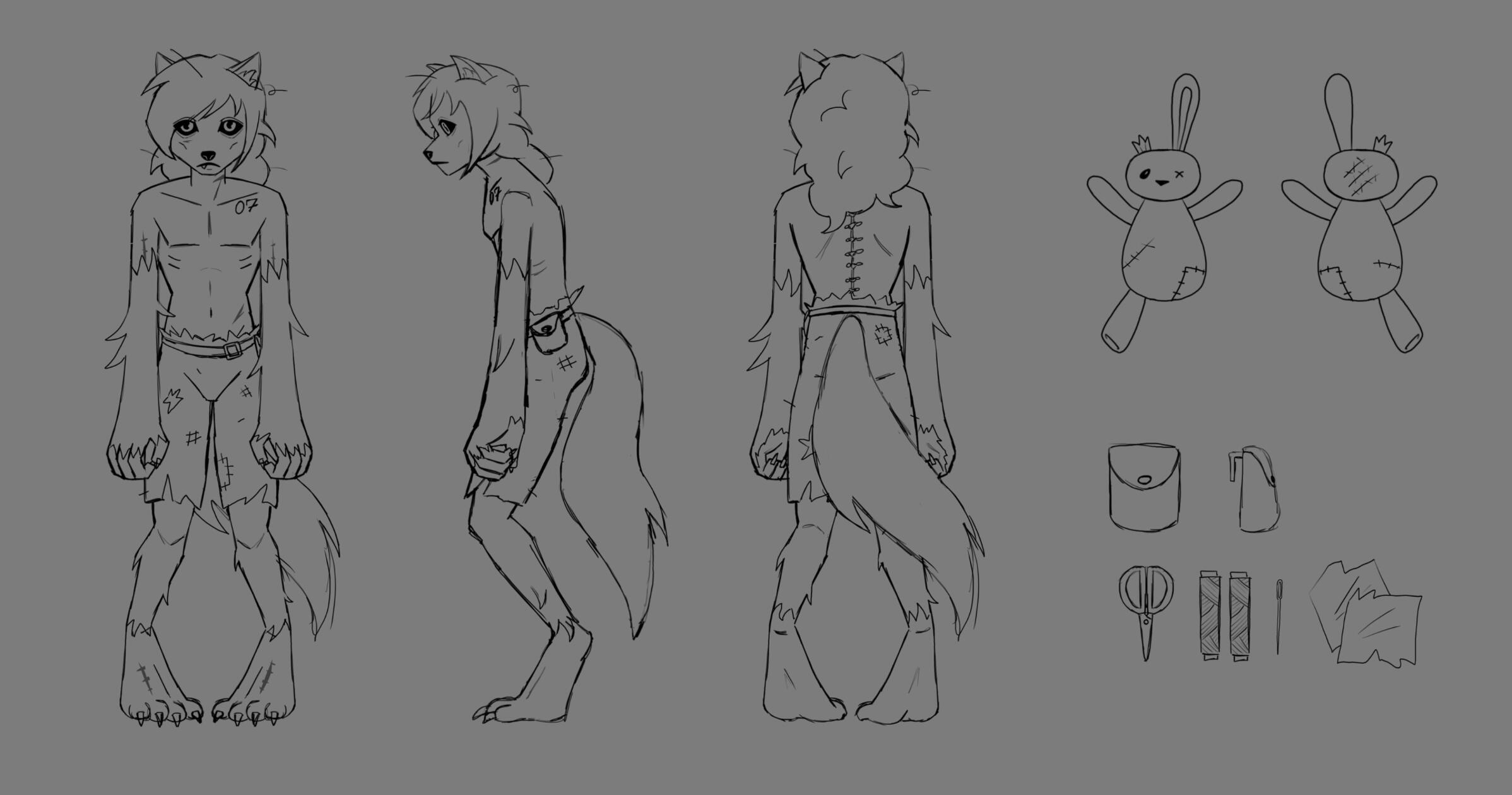 No. 07, a Mexican Wolf/human hybrid who escaped captivity and searches for a home in a post-apocalyptic world.